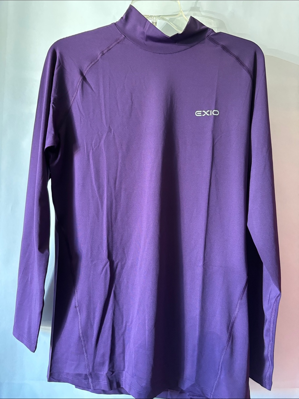 Women's Long Sleeve Purple Performance Top
